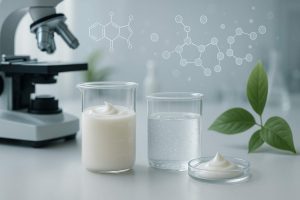 Ruolo dei modificatori reologici polimerici nei cosmetici a base di emulsioni