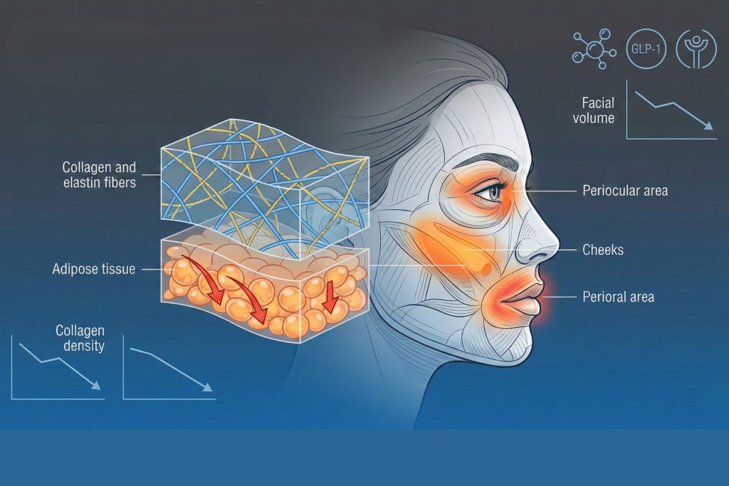 Ozempic Face: quando il collagene sparisce più veloce dei chili