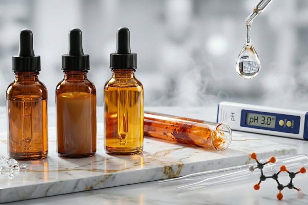 Il Mio Siero alla Vitamina C È Diventato Giallo (Di Nuovo): Cosa Sto Sbagliando?