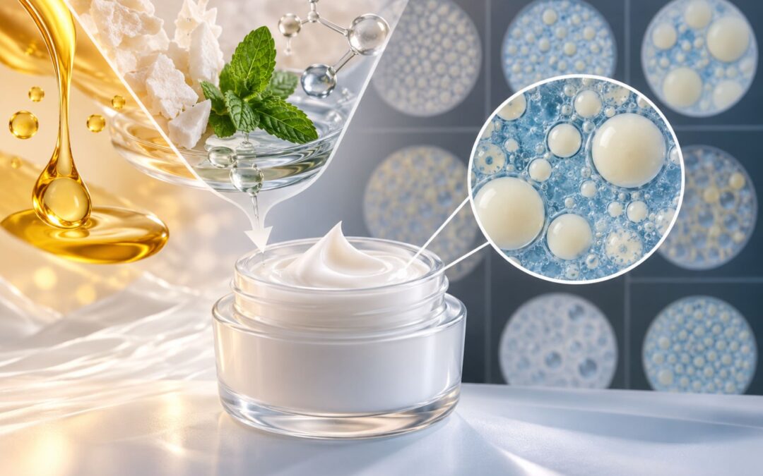 E se la fase grassa di una crema non fosse fatta di oli?